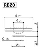 1 GUIDE CORDES ROUND BASSE GOTOH RB20 AGED + VIS