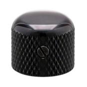 1 BOUTON DOME METAL NOIR GOTH 19x16.4x6mm (VK3)