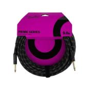 CABLE DROIT/DROIT BOSTON PRIME TWEED NOIR 9 mètres