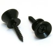 2 ATTACHE-COURROIE NOIRES GOTOH EB-B2 FORME VINTAGE