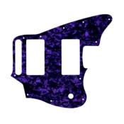 PICKGUARD FENDER JAGUAR BLACKTOP PURPLE PEARL
