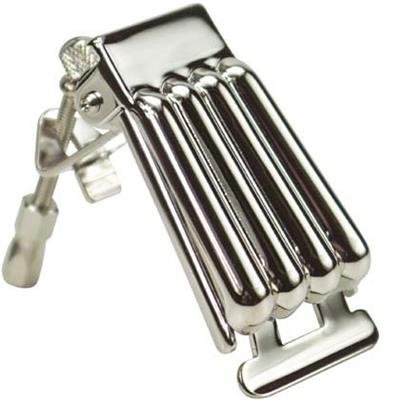 CORDIER BANJO TYPE CLAMSHELL NICKEL