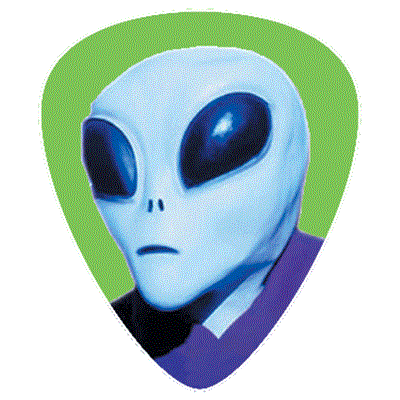 1 MEDIATOR HOT PICKS HOLOGRAMME ALIEN