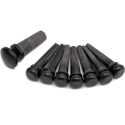 6 CHEVILLES GUITARE MARTIN EBENE 5mm (APP17)