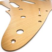 AXLABS KIT DE PLAQUES DE PROTECTION STRAT ALUMINIUM DORÉ