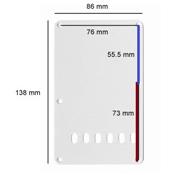 PLAQUE VIBRATO STRAT TORTOISE BOSTON