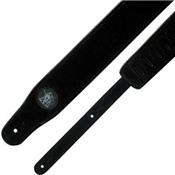 COURROIE GUITARE BULLFIGHTER CUIR DE SUEDE NOIRE