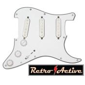 PICKGUARD PRE-ASSEMBLE EMG RA-5 PRO MAVERICK 5 BLANC