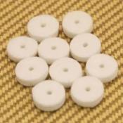 2 FEUTRES ATTACHE-COURROIE BLANCS