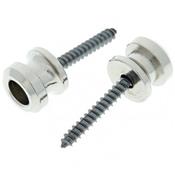 2 ATTACHE-COURROIE FENDER CHROME POUR STRAPLOCK