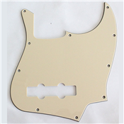 PICKGUARD JAZZ BASS MEXIQUE CREME 3 PLIS
