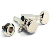 KLUSON  6 en ligne MBKL6LN A BLOCAGE NICKEL BOUTONS BEAN