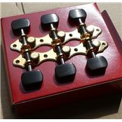 SCHALLER HAUSER GRANDTUNE CLASSIC DOREES EBENE AXES NOIRS ROLLER