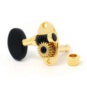 MECANIQUES 3x3 SCHERTLER DOREES BOUTONS EBENE