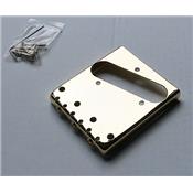 CHEVALET TELE VINTAGE DORE/NOIR 3 PONTETS GROOVED