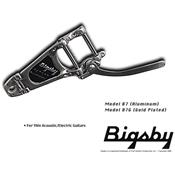 BIGSBY B7 GUITARES SOLID ET SEMI HOLLOW ARCHTOP BODY