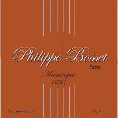 CORDES ACOUSTIQUES PHOSPHOR BRONZE PHILIPPE BOSSET 12-53