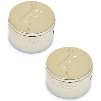 2 BOUTONS NICKEL GRETSCH "G" 6mm