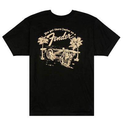 T.SHIRT FENDER GET THERE FASTER TAILLE L