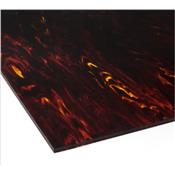 PLAQUE ACRYLIQUE TORTOISE SHELL TRANSLUCIDE