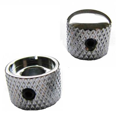 1 BOUTON ETAGE DOME CHROME GEWA