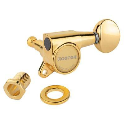 GOTOH 6 en ligne SG381 DOREES BOUTONS BEAN