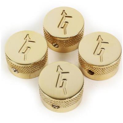 4 BOUTONS DORES GRETSCH "G"
