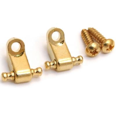 1 GUIDE CORDES A ROULEAUX DORE + VIS