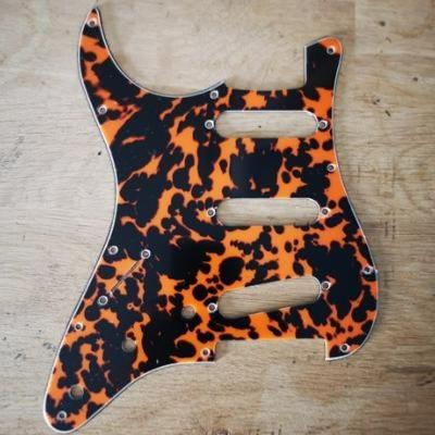 GAUCHER PICKGUARD SSS VINTAGE '62 WILD CAT ORANGE BOSTON