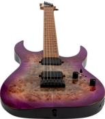 GUITARE ELECTRIQUE SPIRA S450TPP TRANSPARENT PURPLE