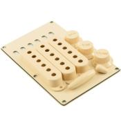 KIT STRAT VINTAGE PLASTIQUE WD MUSIC CREME