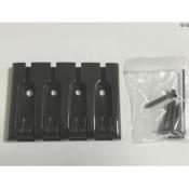 CHEVALET BASSE 4 CORDES TYPE HIPSHOT NOIR