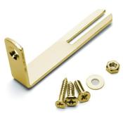 EQUERRE DE FIXATION PICKGUARD LES PAUL DOREE + VIS