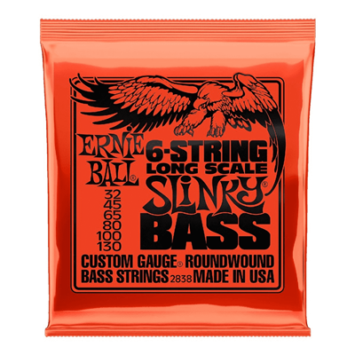 CORDES BASSE 6 CORDES ERNIE BALL 2838 32-130