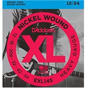 CORDES ELECTRIQUE 12-54 D'ADDARIO EXL145