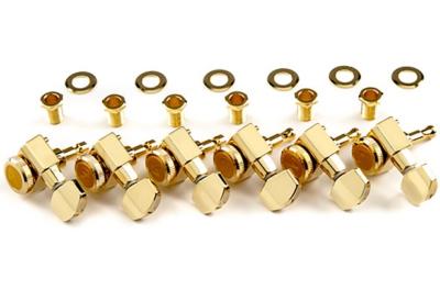 MECANIQUES 6 en ligne FENDER AM A BLOCAGE DOREES