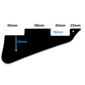 GIBSON : PICKGUARD LES PAUL PARCHEMIN 3 PLIS