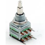 POTENTIOMETRE DOUBLE ETAGE MEC A500K et B500K