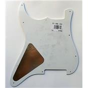 PICKGUARD STRAT 62 NON PERCE ARGENT PAILLETE