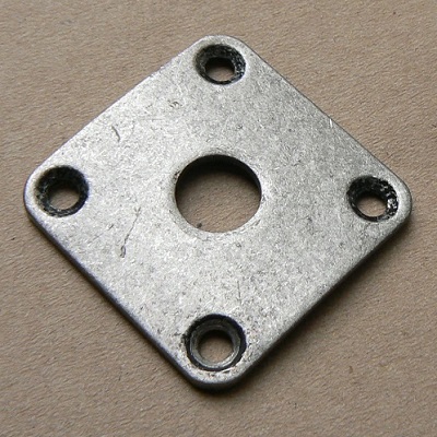 COQUE JACK TYPE LES PAUL METAL ARGENT ANTIQUE + VIS