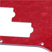 PICKGUARD PRECISION BASS STANDARD RED PEARL