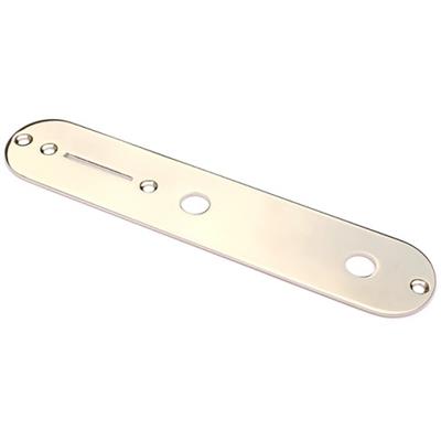PLAQUE CONTROLE TELECASTER NICKEL US + VIS 32mm/9.6mm