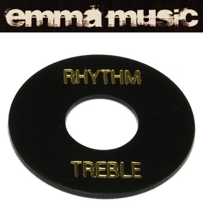 Bague Sélecteur Gibson Les Paul - Plaque Rythme/treble, Rechange Facile, Plusieurs Couleurs