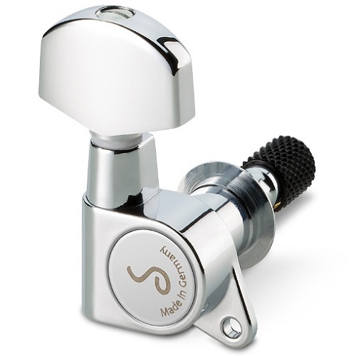 Mécaniques 6x1 Schaller F-Series 70's Nickel - Guitare Garage