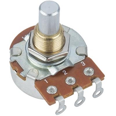 POTENTIOMETRE 500K AUDIO AXE LISSE 6.35mm EVH