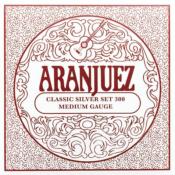 CORDES NYLON ARANJUEZ SILVER SET 300 MEDIUM