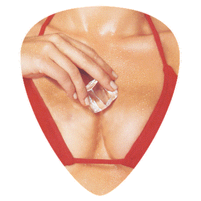 1 MEDIATOR HOT PICKS HOLOGRAMME ICE