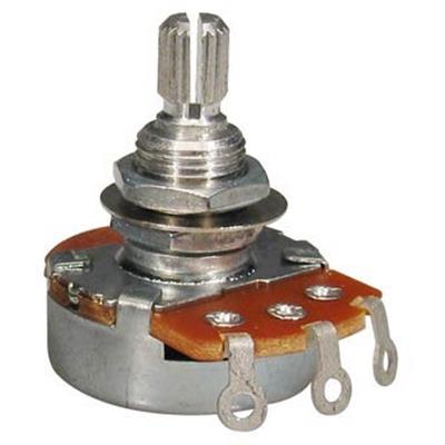 POTENTIOMETRE ALPHA 500K AUDIO AXE CANNELE 18mm