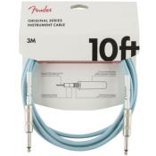 CABLE DROIT FENDER ORIGINAL DAPHNE BLUE 3 mètres