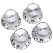 4 BOUTONS REFLECTOR ARGENT SOMMET ARGENT METRIQUE